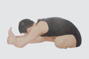 瑜伽體式-頭碰膝前曲伸展式
