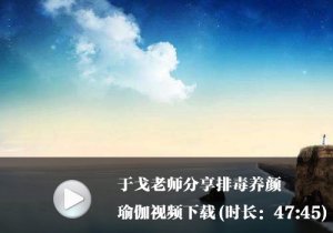 于戈老師分享47分鐘排毒養(yǎng)顏法瑜
