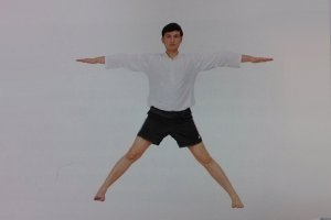 印度瑜伽纖腰瑜伽—三角扭轉(zhuǎn)伸展