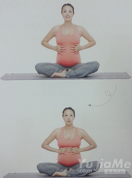 邊用眼睛確認呼吸邊做運動