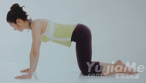 跪姿側(cè)屈腿1