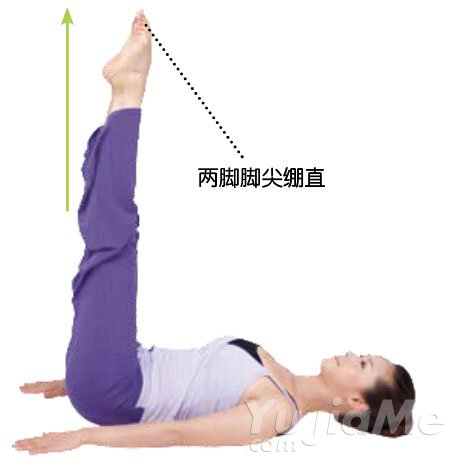 牽引腿肚式