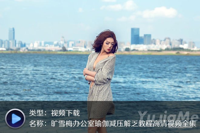 曠雪梅辦公室瑜伽減壓解乏教程高清視頻全集