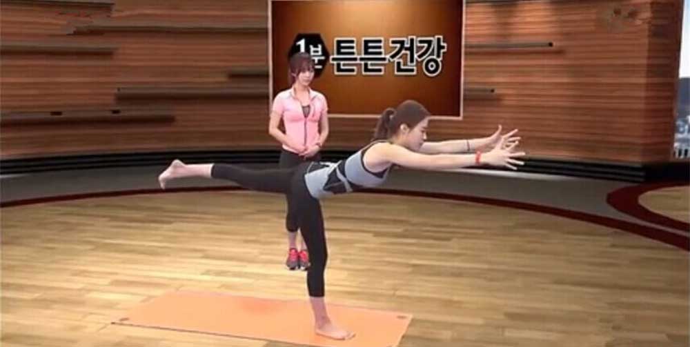 韓國美女<font color='red'>普拉</font><font color='red'>提</font>教學(xué)第四集